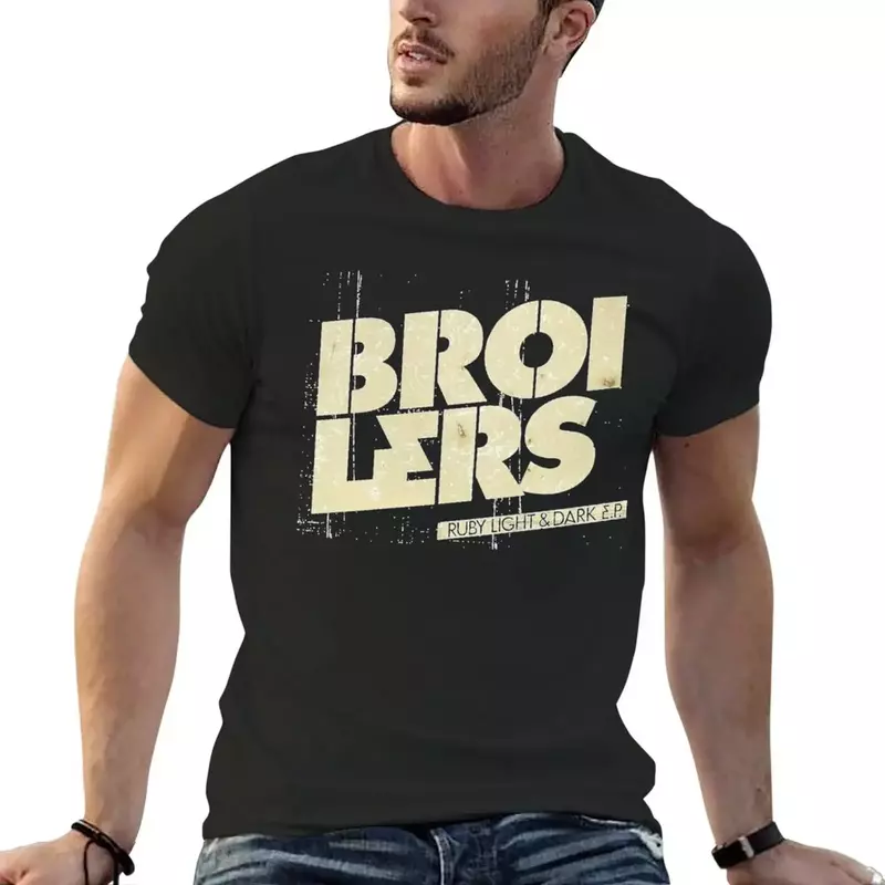 Broiler Henne T-Shirt Jungen Animal Print Shirts Grafik T-Shirts Herren große und große T-Shirts