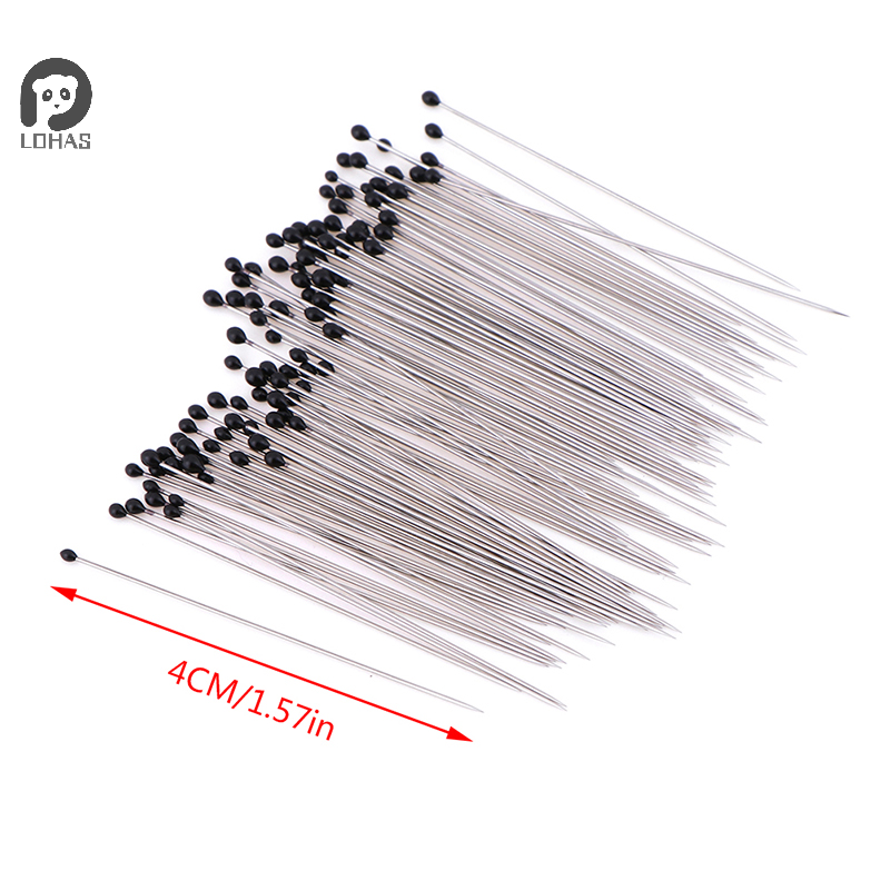 100pcs 0.38mm stainless steel insect pins specimen pins for school lab education