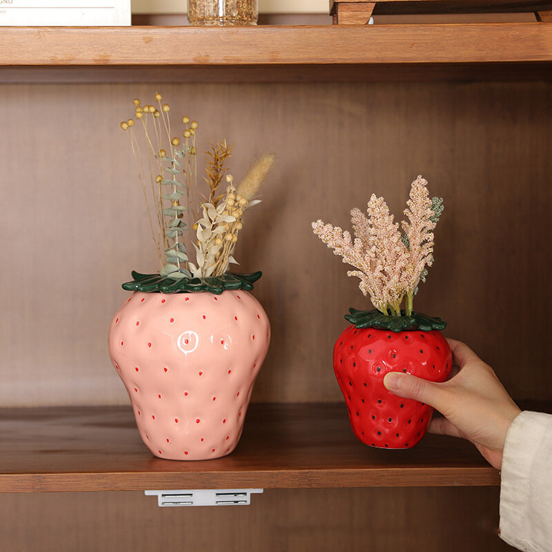 Vase en céramique en forme de dessin animé Harvey, accessoires floraux, pots de fruits, pots de fleurs, décoration de la maison, nouveau
