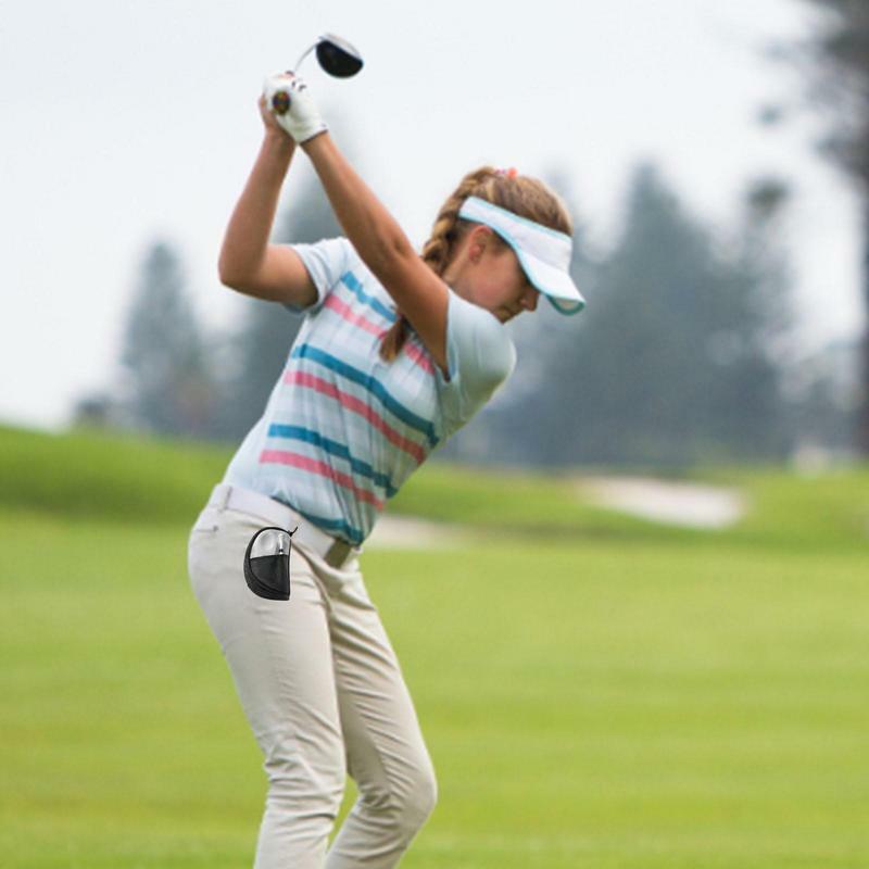 Golfball Gürtel halter Golfball Beutel Tasche mit Reiß verschluss Mini T-Shirts Halter Tasche mit Karabiner Golfball Tasche Hüft tasche Träger