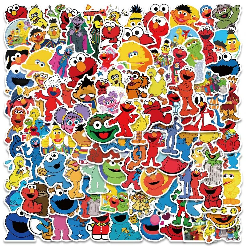 50/100 Stuks Grappige Cartoon Animatie Stickers Voor Laptop Waterfles Telefoon Kids Speelgoed Diy Vinyl Waterdichte Graffiti Auto Stickers