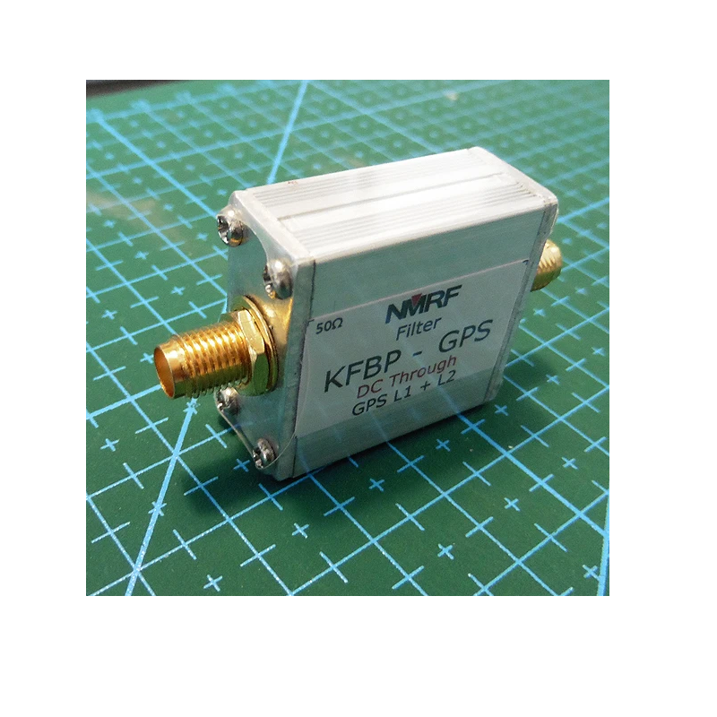 SMA Interface of Dual Channel Bandpass Filter for GPS L1 + L2 Satellite Positioning and Navigation