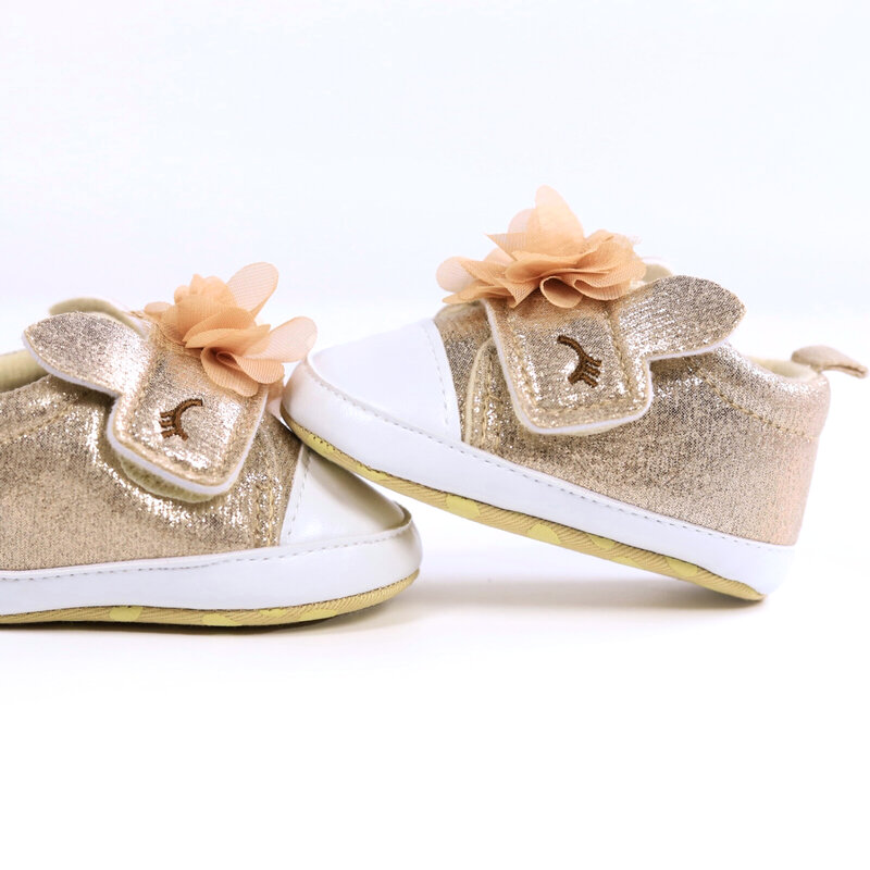 Симпатичные Мультяшные удобные кроссовки для маленьких девочек, легкая Нескользящая обувь для прогулок в помещении и на улице, весна и осень