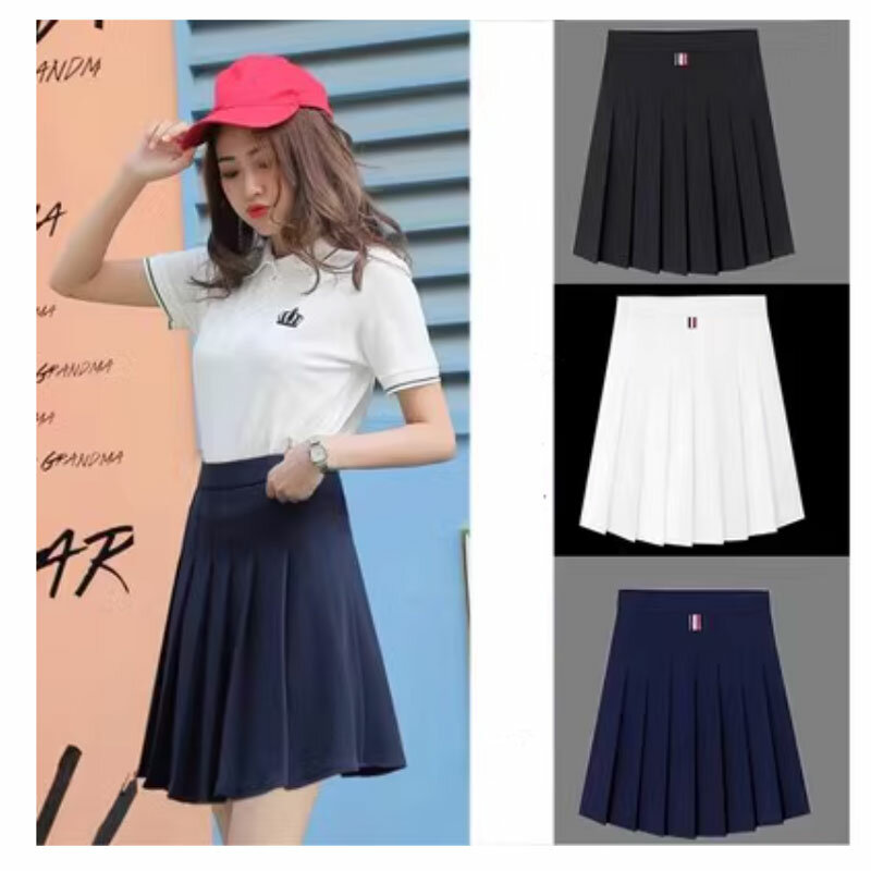 Summer Women Golf Clothing Fashion Sports Golf Skirt Outdoor High Quality Elegant Pleated Short Lady Skirt Pants Golf Wear