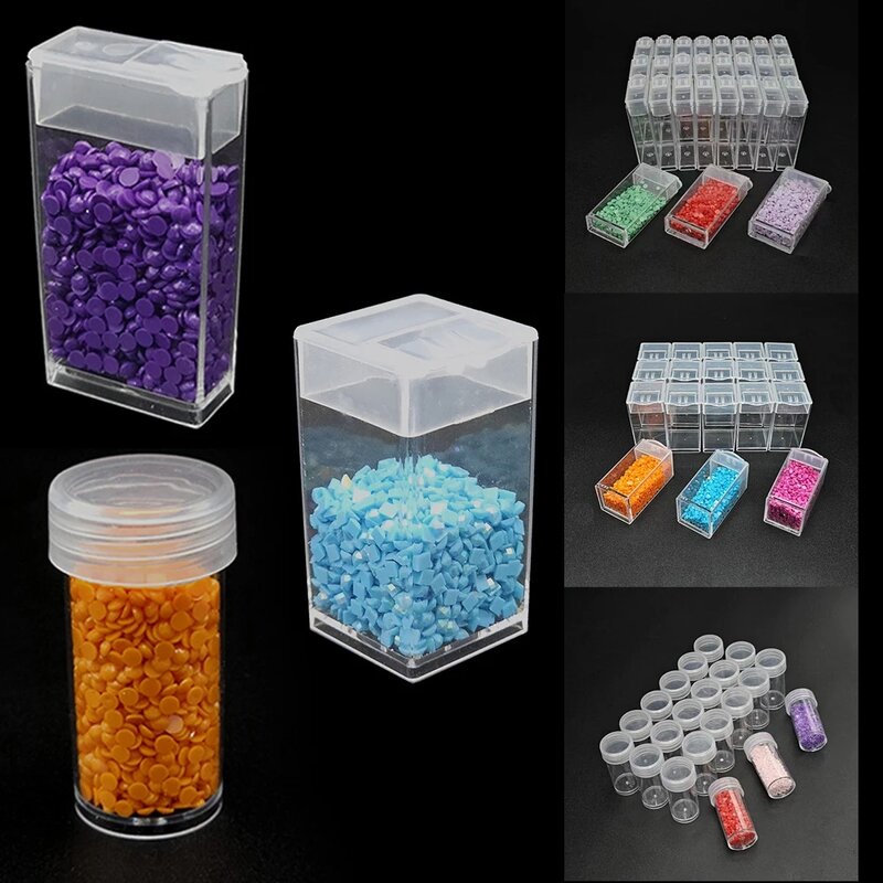 Diamond painting tool accessories bead storage box storage container embroidery diamond painting multi-purpose seed storage