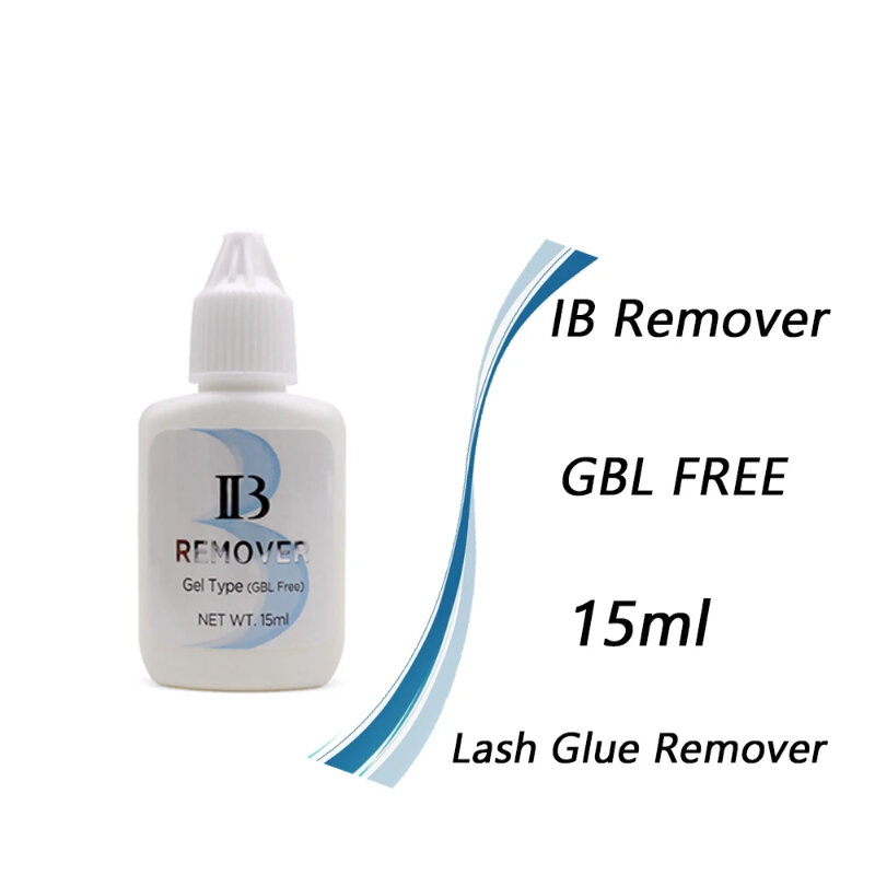 Removedor de pegamento sin IB GBL para extensión de pestañas, 15ml, Gel tipo Debonder, ayudante adhesivo de eliminación Original de Corea, 1 botella