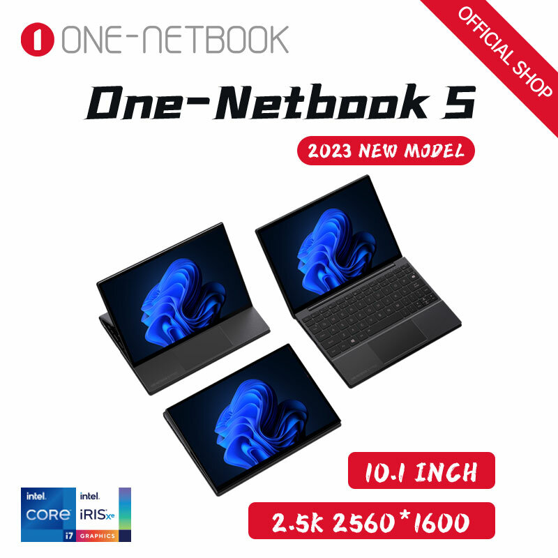 OneXPlayer satu Netbook pra-order, Laptop bisnis 5 Intel i7 1250U Tablet kantor pengiriman akhir Mei