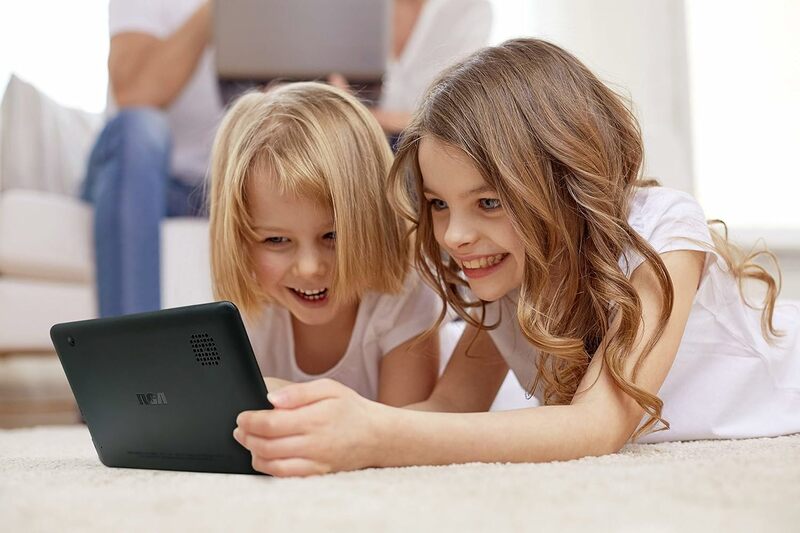 Tableta de 7 pulgadas RCT Android 6,0 para niños, Tablet PC de cuatro núcleos, 1GB de RAM, 16GB de ROM, 1024x600IPS, Compatible con WiFi, cámara Dual, Netbook