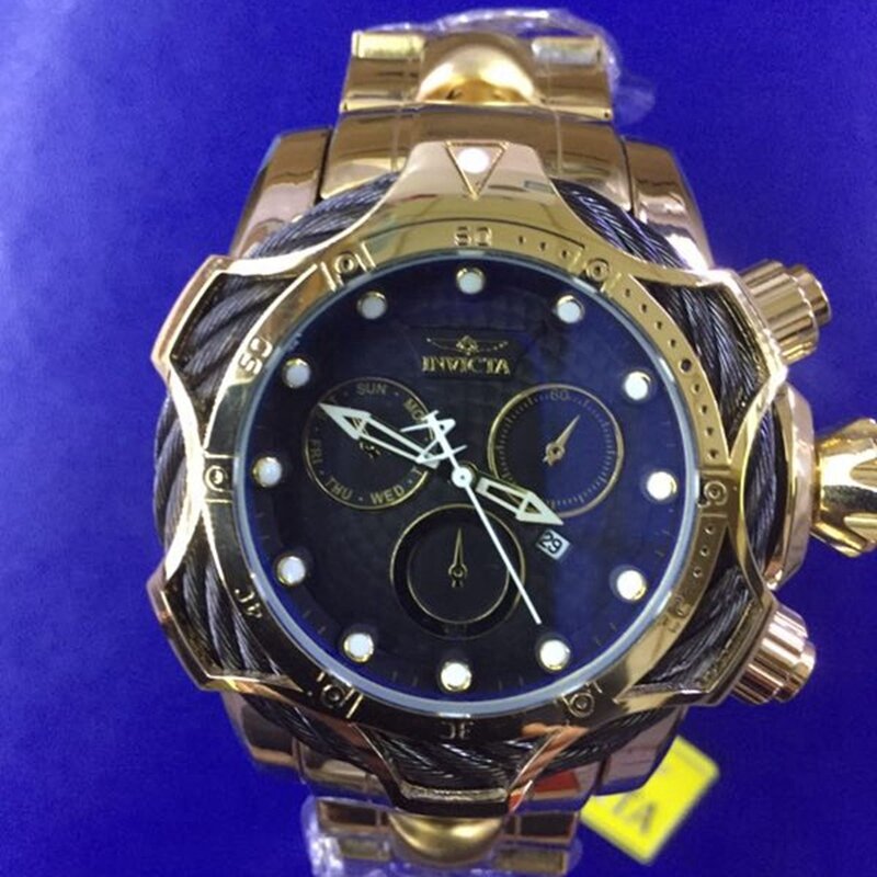 นาฬิกาควอทซ์ผู้ชายนาฬิกาธุรกิจลำลองแบบพรีเมี่ยมสายสแตนเลสนาฬิกากันน้ำ