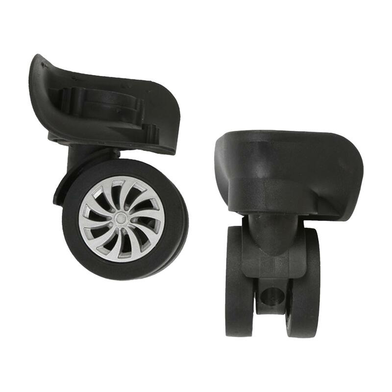 2 Pieces Luggage Wheels Replacement Replace Parts Reusable Repair Parts Easily Install Universal Wheel for Luggage Tourister