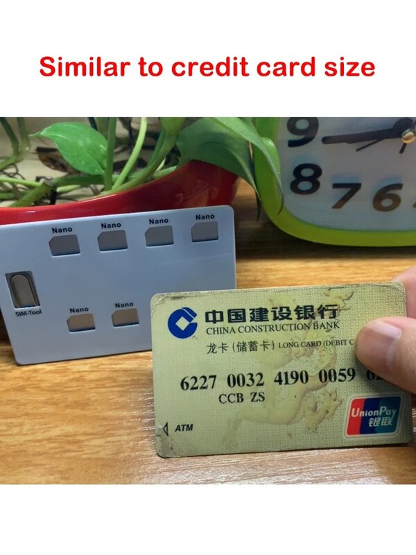 Przenośna skrzynka SIM Micro Pin SIM schowek na karty tacka na karty SIM ochraniacz na drążek skrzyni biegów