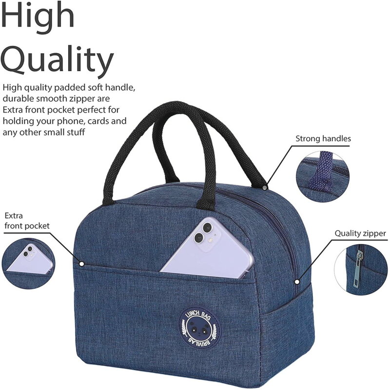 Lunch Bag Isolierte Thermische Box Kühler Tote Unisex Organizer Lebensmittel Picknick Lunchbox Lagerung Taschen Handtasche Konstellation Muster