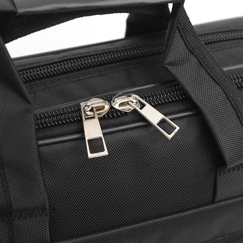 Men's Briefcase Weekend Travel Business Document Storage Bag Laptop Protection Handbag Material Organize Pouch Accessories
