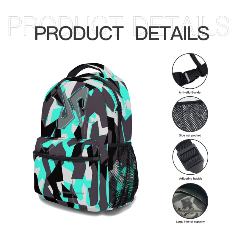 New Fashionable  NEW Dud. Perfect Backpack 5 Elite Camo 2021Pattern School Bag  Print Lightweight Backpack