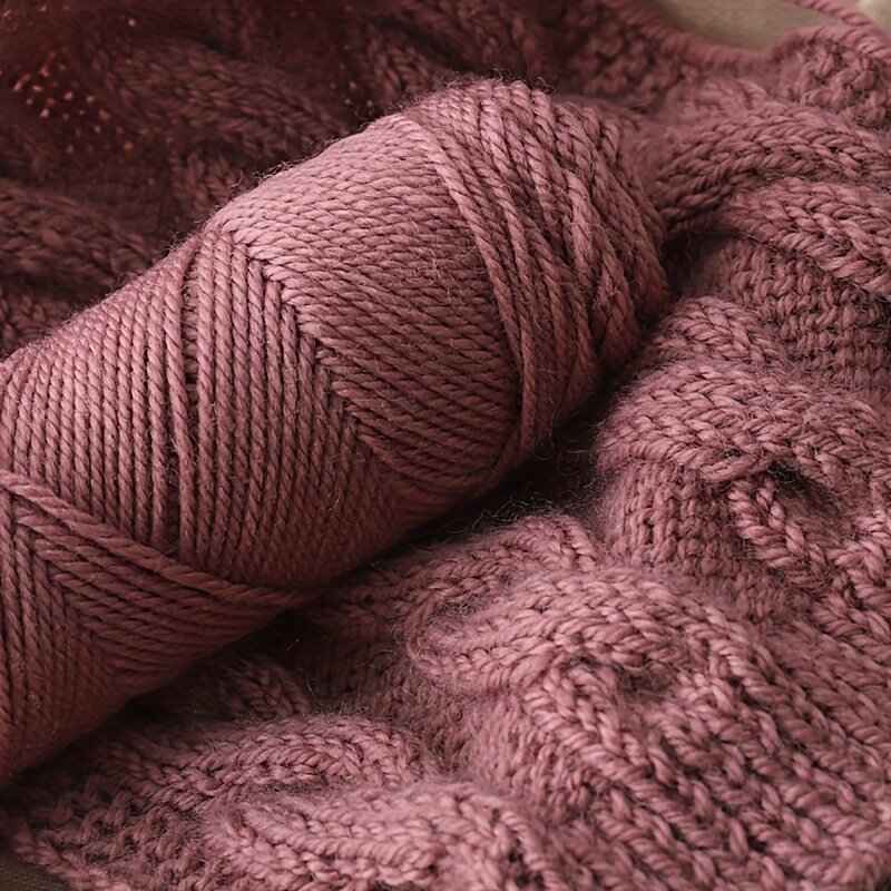 5 rolls/500g Wool thread rod, needle thread, medium thick wool thread, scarf thread, hand woven jacket, sweater, shawl thread