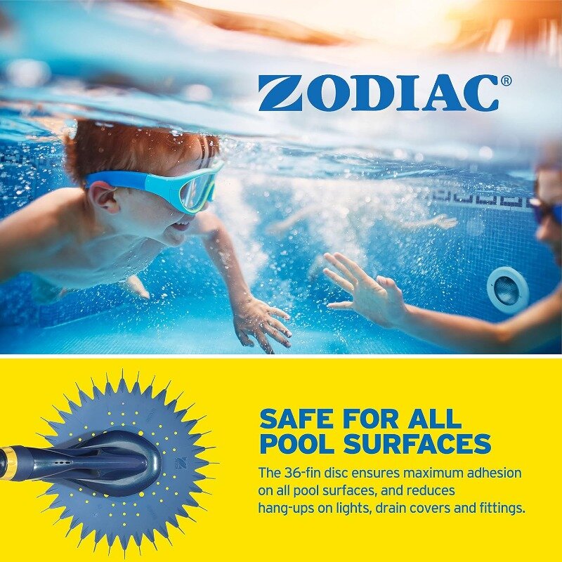 Zodiac-G3 Limpador de piscina automático de sucção, vácuo para piscinas no solo