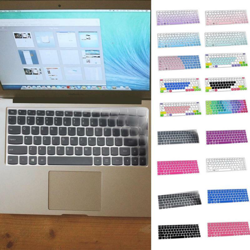 Juste de clavier en silicone pour ordinateur portable Lenovo, film de protection étanche, anti-poussière, 14 pouces, G480, Y470