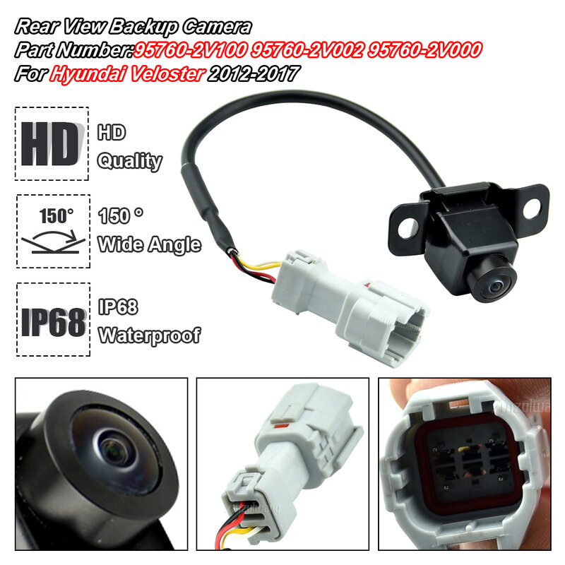 95760-2V100 kamera spion ใหม่สำหรับ Hyundai Veloster 2012-2017 95760-2V000 95760-2V002 957602V100กล้องช่วยจอดรถ