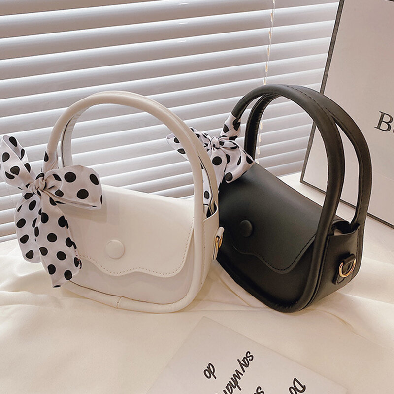 ミニバッグpuレザーショルダーバッグ韓国波のポイントのファッションメッセンジャーバッグデザイナー女性のデュアル目的バッグゼロ財布
