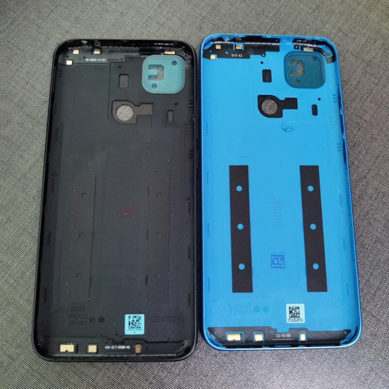 Per Xiaomi Redmi 10A coperchio della batteria posteriore sostituzione della copertura dell'alloggiamento della porta posteriore per Redmi 10A 10a custodia del telefono + adesivo adesivo