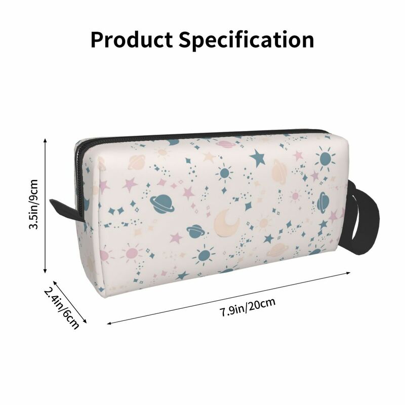 Pastel Sky Makeup Bag Cosmetic Organizer Storage Dopp Kit Toiletry Cosmetic Bag for Women Beauty Travel Pencil Case