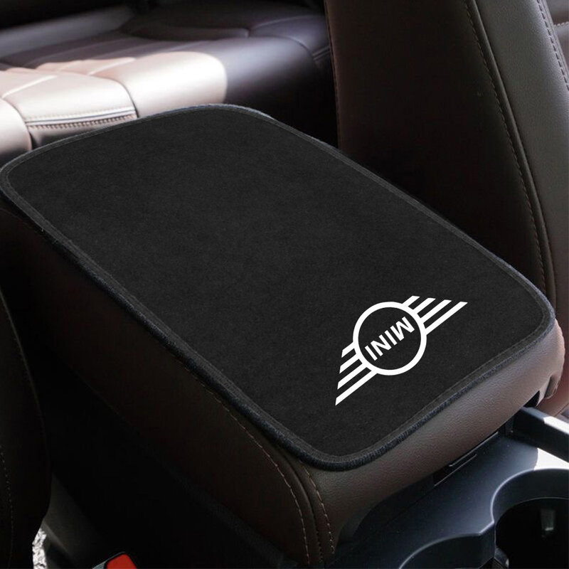 Car armrest box cushion plush material Interior Accessories for MINI JCW CLUBMAN COUNTRYMAN ROADSTER