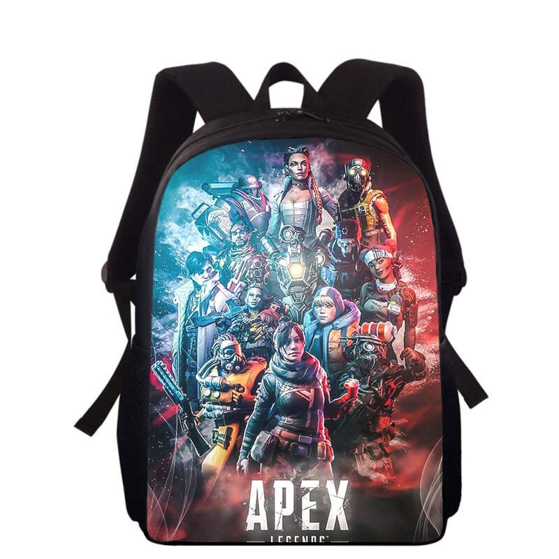 Apex legends 15 ”3D Print plecak dla dzieci torby szkolne dla chłopców podstawowych dziewcząt plecak uczniów torby na książki szkoły