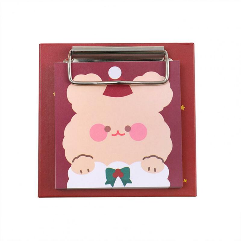 Message Paper  Practical Not Easy to Fall Off Thick  Merry Christmas Lovely Office Notepad for School
