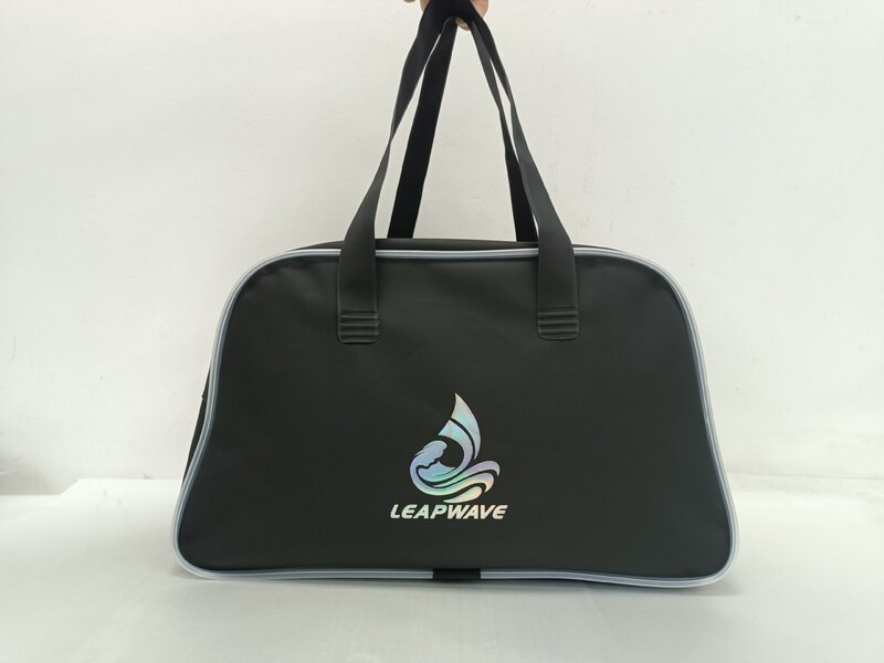 Tas renang pemisah kering dan basah portabel, untuk perjalanan luar ruangan tahan air tas penyimpanan bergaya tas pantai