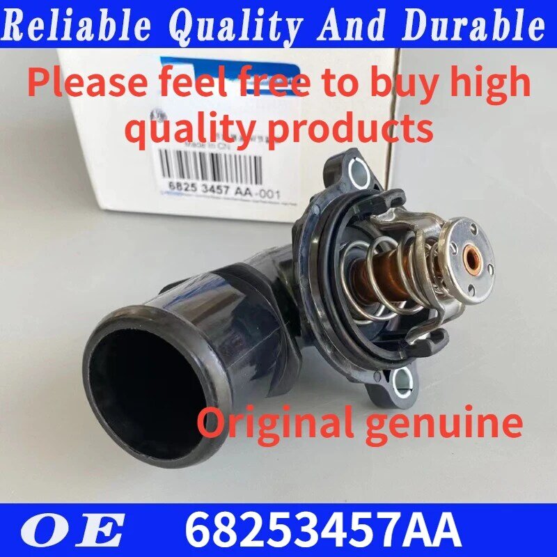 Original genuine Thermostat with Gasket 68253514AF,68147599AA,68253457AA For Jeep Grand Cherokee 3.0 Diesel Chrysler 300 300C