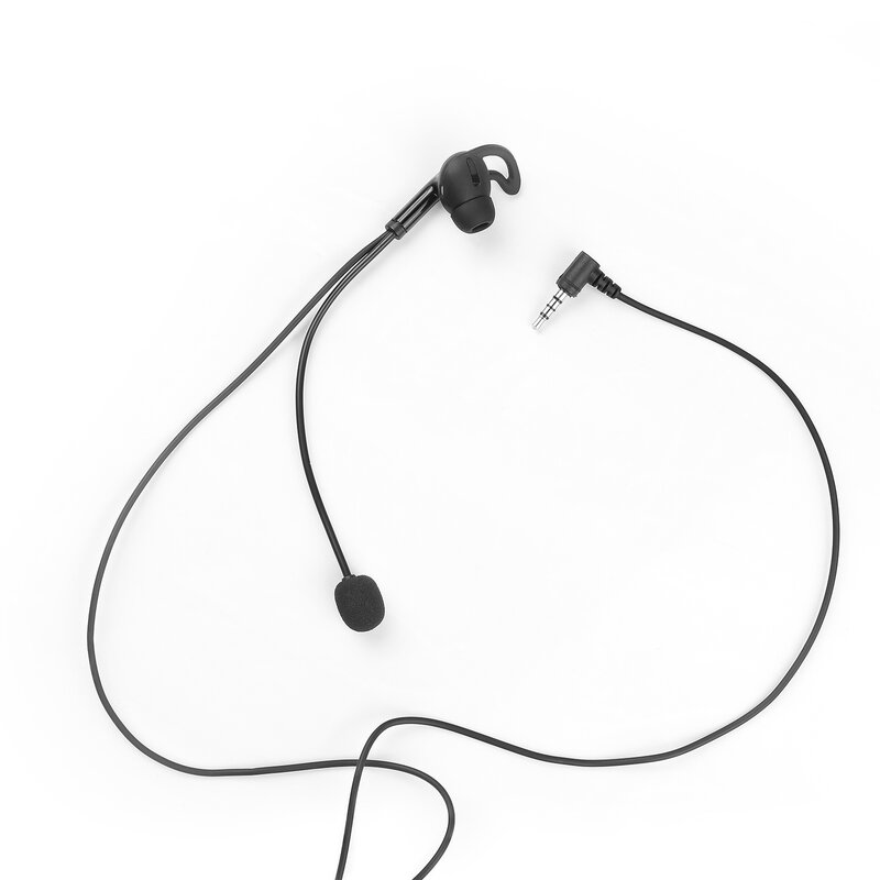 EJEAS-FBIM Auricular Árbitro, Mãos Livras, Interface de Áudio, Fone de Ouvido Esquerdo e Direito, 3,5mm, V6C PRO, V4C PLUS, Meio Capacete