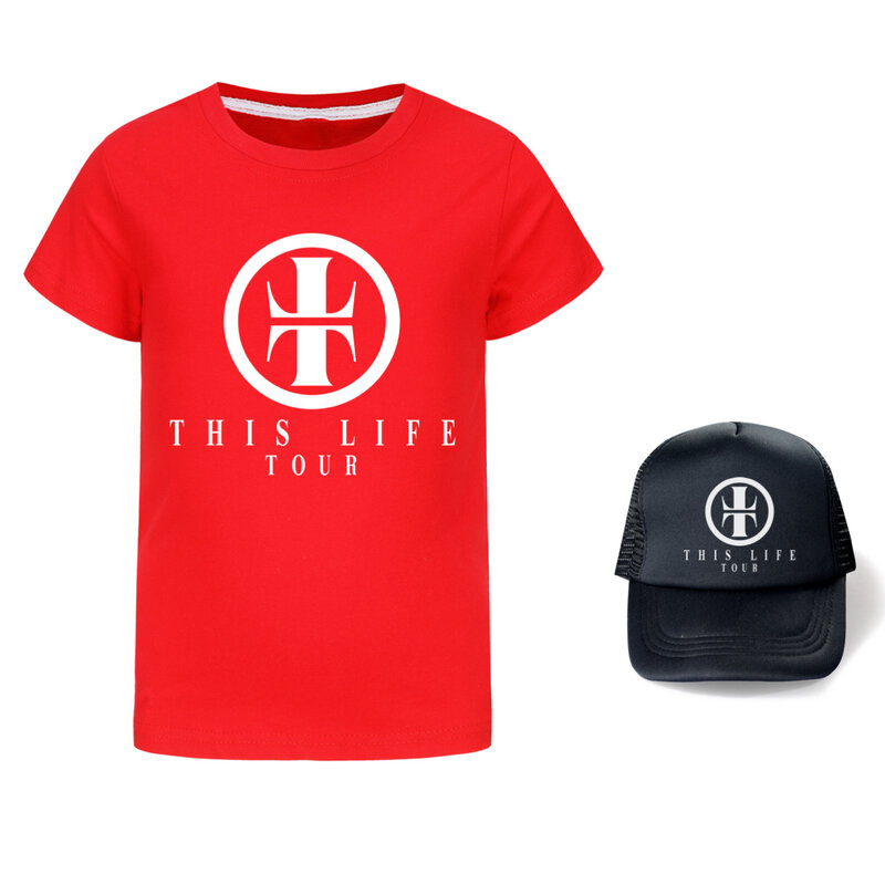 Take That This Life on Tour T SHIRT Kids Tshirt Baby Girl T-shirt & Sunhat 2pcs Suit Children's Short Sleeve Clothes Boys Tops