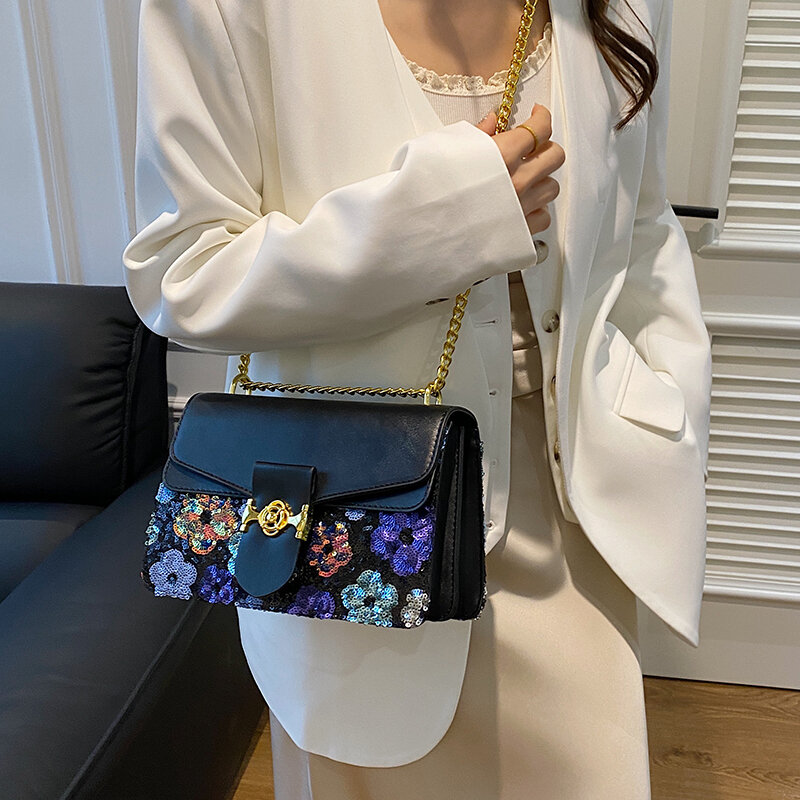 Bolsa mensageiro feminina com aba axilar pequena, bolsas de grife, marca de luxo, bolsas de ombro femininas, bolsa tiracolo feminina, tendência, 2022