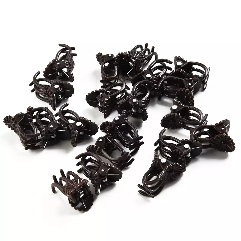 20pcs Orchid Clips Plant Support Stem Clamps Garden Flower Vine Plant Support Easy Use And Remove Indoor Outdoor Clamps