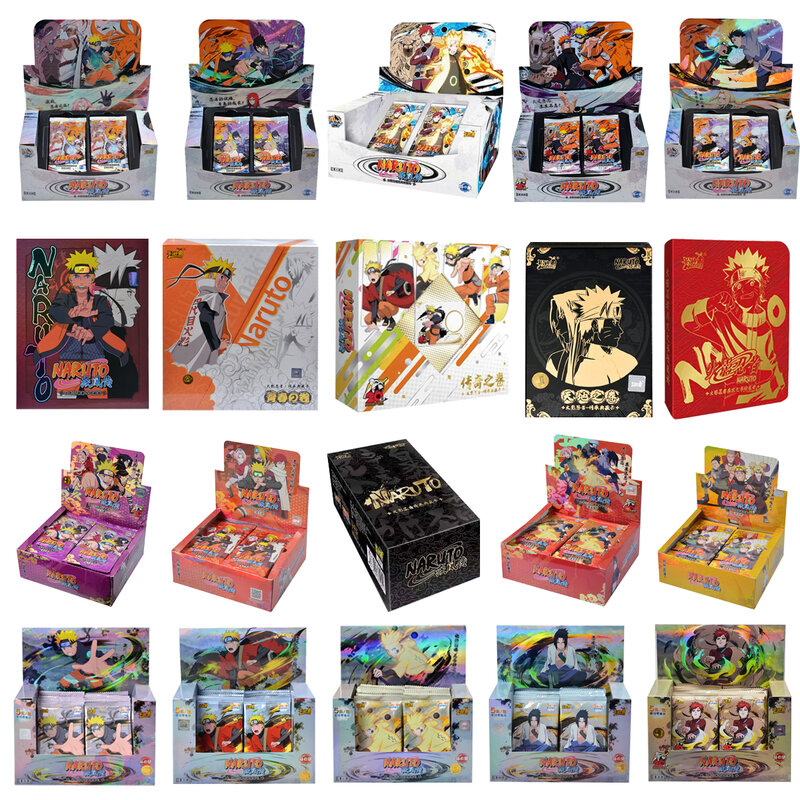 Kayou-ナルトカードコレクション,NARUTO-子供向けゲームの完全なおもちゃ,第5世代,チャプター,ギフト,2024