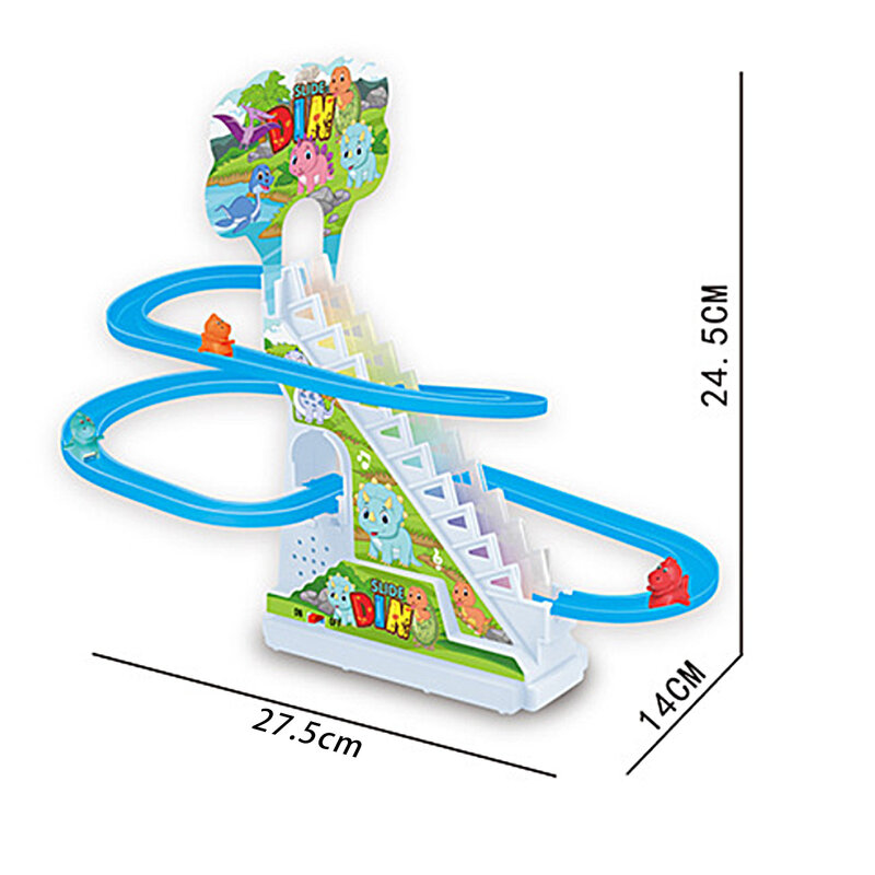 Nuova pista da arrampicata elettrica scale giocattoli per bambini durevole scivolo scala giocattolo pezzo di ricambio pista elettrica parte del gioco per bambini compleanno