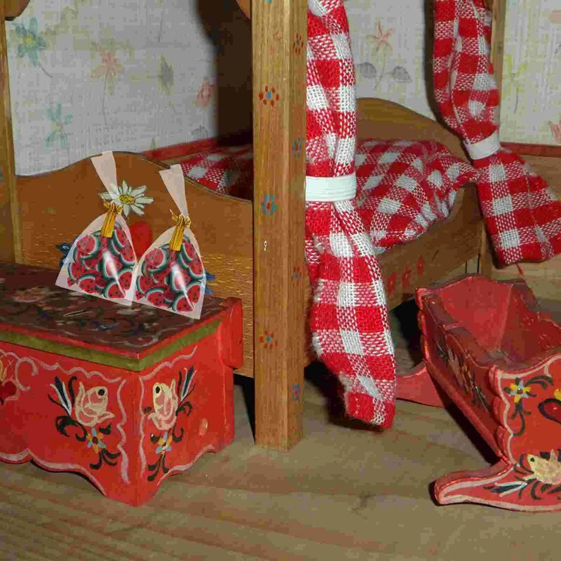 5 szt. Cukierkowy Model żywności rekwizyt do domu zabaw zabawki zabawki zabawki pakowane miniaturowe dekoracje owocowe