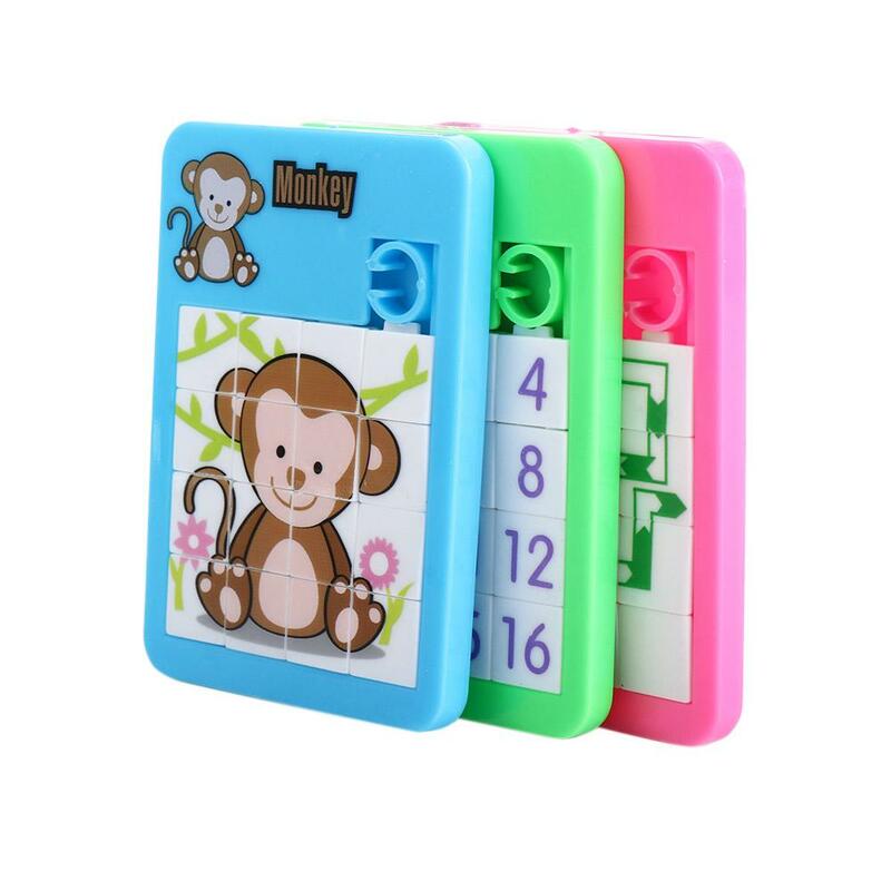Puzzle Slide Puzzles For Kids Kindergarten Gift Puzzle Game Number Puzzle Toy Early Education Jigsaw Puzzle Moving Sliding Toy