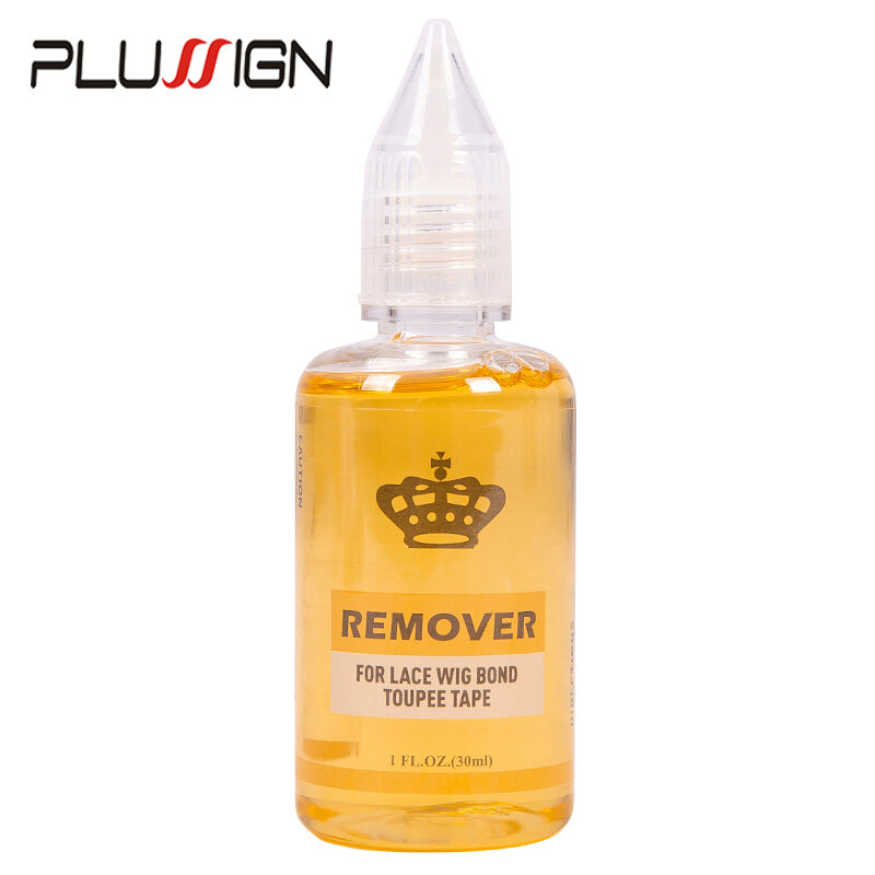 30Ml Yellow Wig Glue Remover For Adhesive Tape & Glue Adhesives Remover For Wig Glue Clear Liquid Remover For Double Side Tape