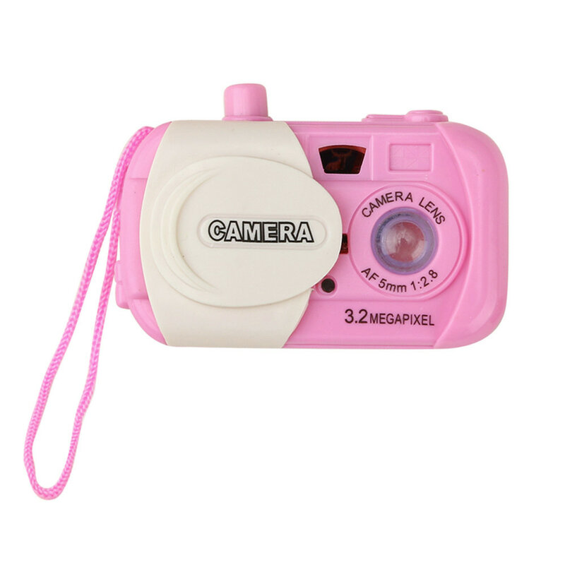 Câmera de aprendizagem aleatória colorida para crianças, brinquedo educativo para meninos e meninas, tirar foto, novo