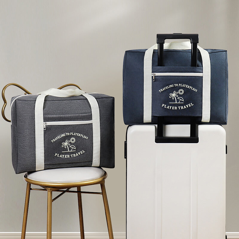 Le più nuove borse da viaggio in Nylon borsa Unisex di grande capacità organizzatore di bagagli borse impermeabili da donna borse da viaggio da uomo