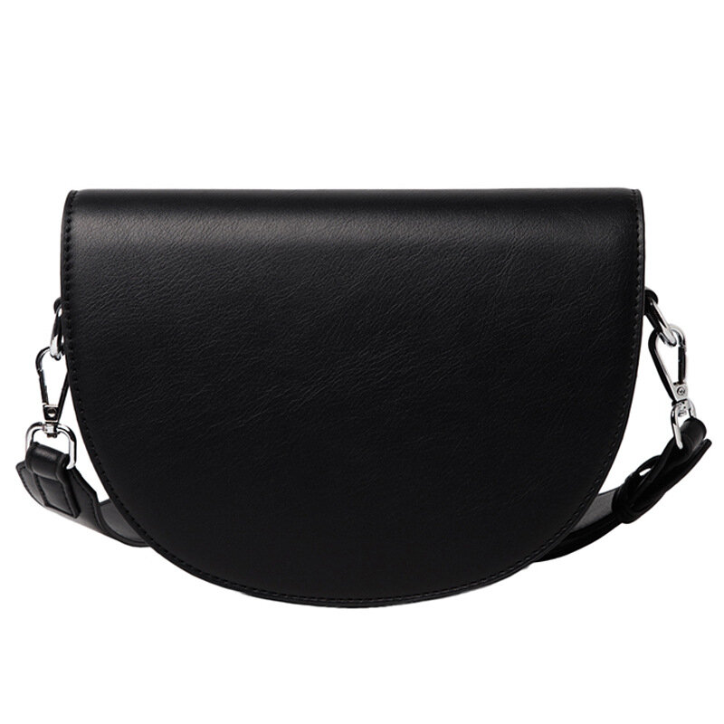 Bag Texture Single Shoulder Bags Fashion Wide Strap Crossbody Casual Handbag for Woman High-quality Messenger Versatile Luxury
