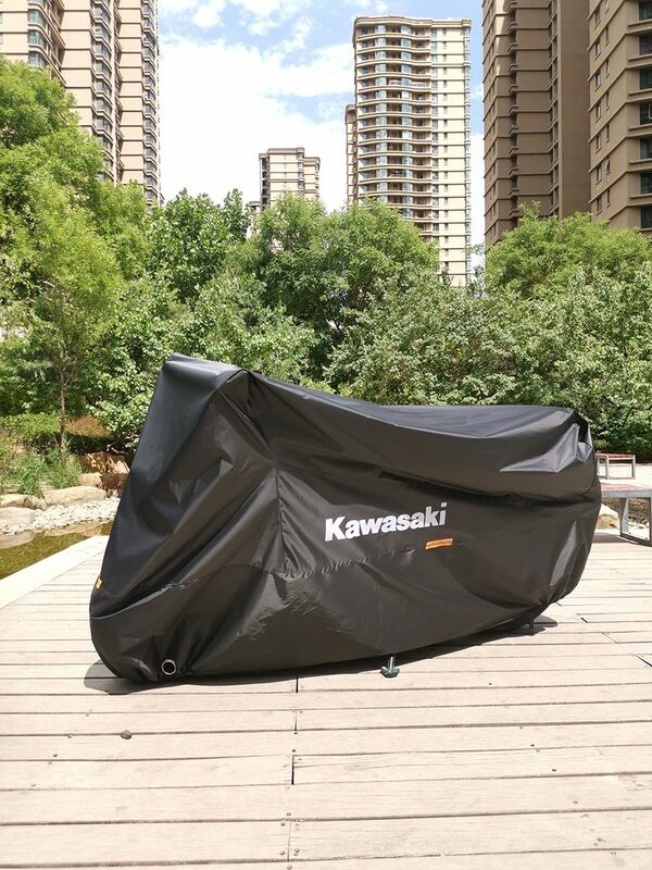 Penutup sepeda motor cocok untuk Kawasaki Ninja Clothing tahan hujan dan pelindung matahari penutup sepeda motor dan pakaian