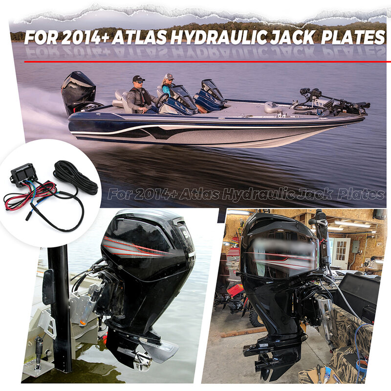 Boote Relais Kabelbaum für 2014-2023 Atlas Hydraulik Jack Platten AHJRELAYKIT-2-DP AHJ-4V-DP AHJ-4VHD-DP Marine Teile