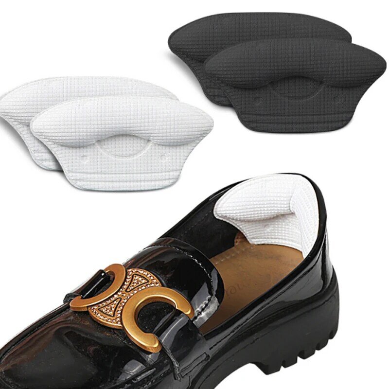 Almohadillas de tacón alto para zapatos de mujer, pegatinas protectoras de tacón, talla grande ajustable, accesorios de agarre