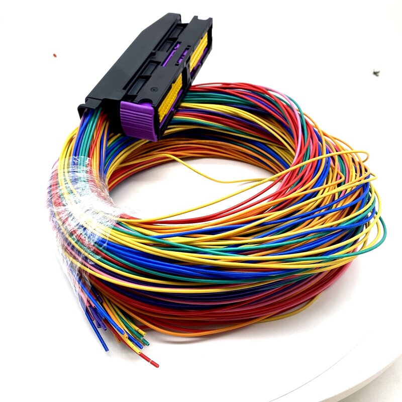 1/2 pcs 211PL562L0011  211PC562S009 FCI 56 Pin male and female connector with 3 meters wire 20AWG wire harness