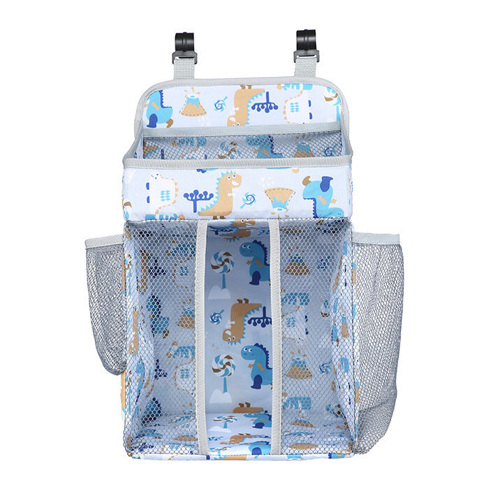 กระเป๋าแขวนเตียงเด็กทารกกระเป๋าเก็บทารกแรกเกิดเปลที่จัดเก็บผ้าอ้อมกระเป๋าแบบเข็นได้ผลิตภัณฑ์ดูแลเด็ก