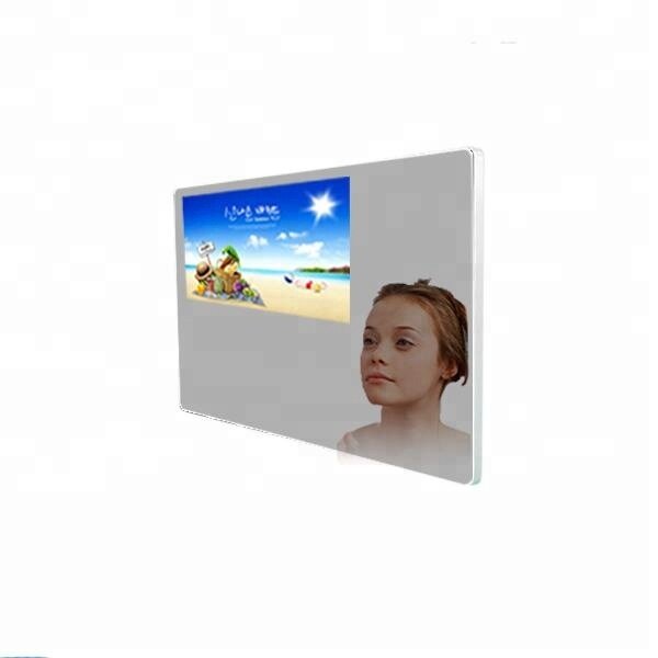 Vertical Wall Mount Espelho Mágico, Fitness Digital Signage, Display LCD Publicidade, 32"