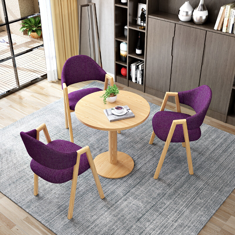 Designer Solid Wood Coffee Table Sets Nordic Corner Family Side Coffee Table Sets Accent Traje De Sala De Estar Modern Furniture