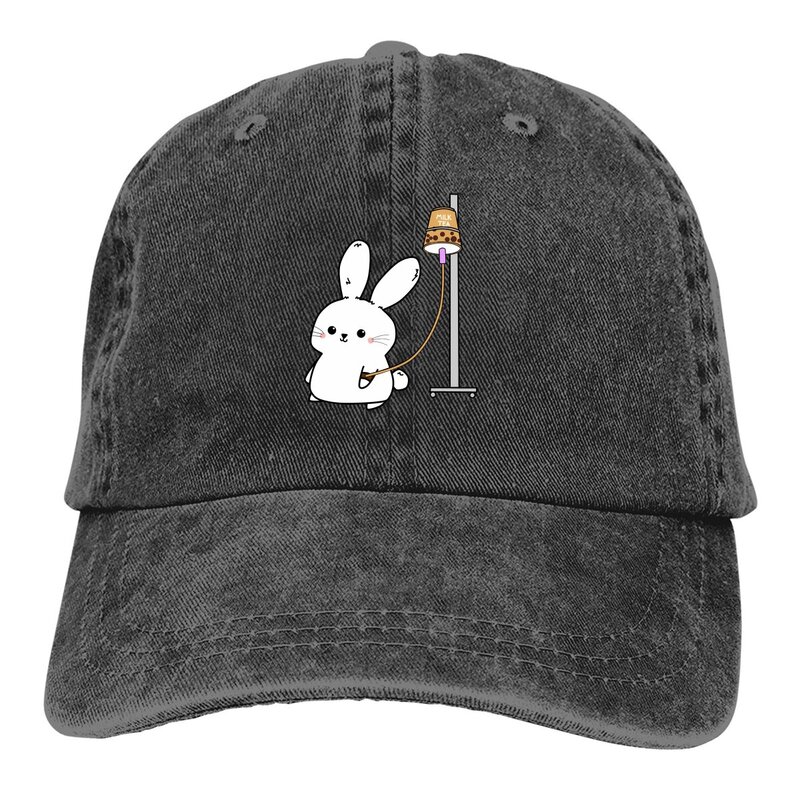 قبعة نسائية متعددة الألوان بنمط حيوان أرنب ، قبعة مدببة ، أرنب شاي ، قبعات حماية شخصية للقناع